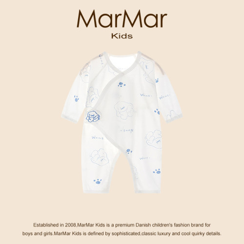 丹麦MARMARKIDS夏季新生儿连体