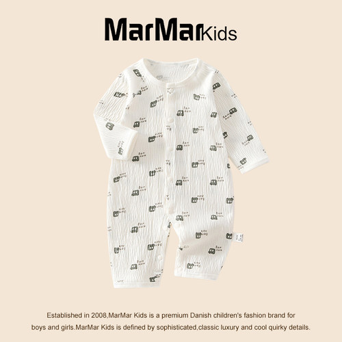 MARMARKIDS夏季轻薄透气哈衣