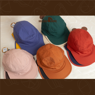 HallowHare双面速干棒球帽防泼水亮色夏天多巴胺好收纳平檐棒球帽