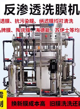反渗透RO膜清洗工具洗膜机设备酸碱清洗装置阻垢剂定制洗膜设备
