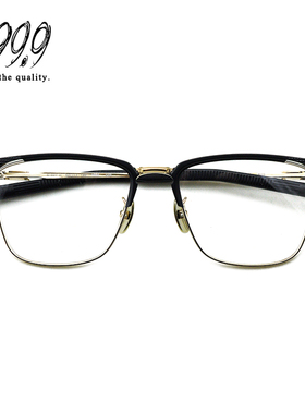 999.9FOUR NINES眼镜框日本手工时尚潮全框男女近视眼镜架S-02T H