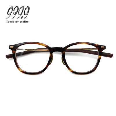 999.9 FOUR NINES眼镜框日本手工板材全框时尚男女近视眼镜架M-86