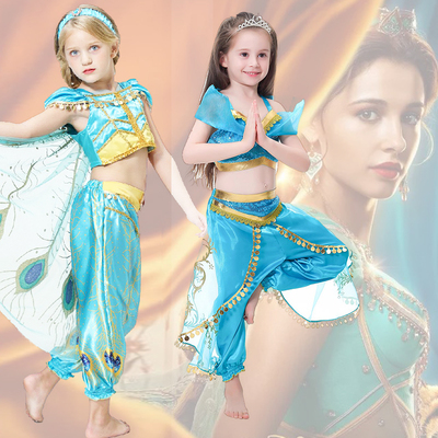 阿拉丁茉莉公主印度舞儿童表演服