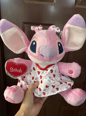 星际宝贝Stitch史迪奇626女朋友Angel安琪624毛绒玩具公仔礼物