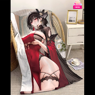 【九月JJ】代购现货阿喵画社 旗袍 建武 装饰画