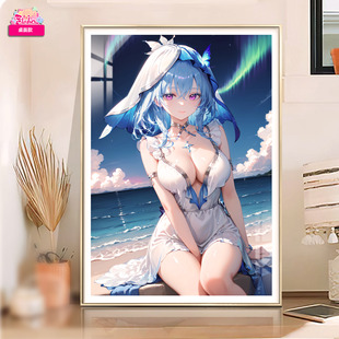 【九月JJ】代购现货阿喵画社 鸣潮 海风吹吹 守岸人 装饰画