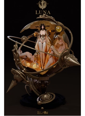 【先行送粘土人】定金广寒工作室 艺术家联名神话系列月神LUNA