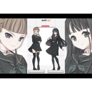 【九月JJ2店】定金quietart工作室 乐园 真中和欢＆白夜凛音 女雕