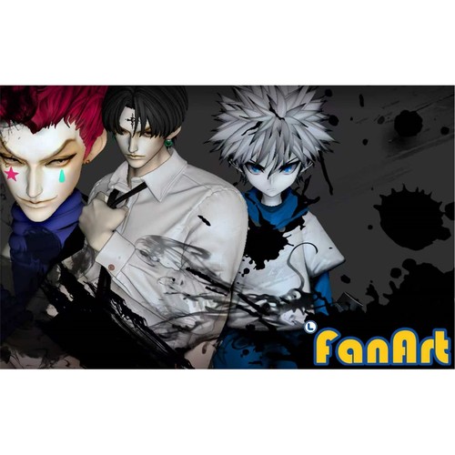 fanart工作室全职猎人手办雕像