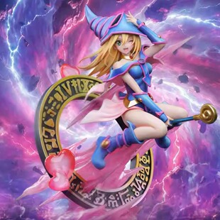 【九月JJ2店】定金Time工作室 游戏王系列黑魔导+黑魔导女孩 女雕