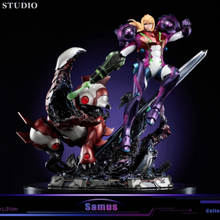 【九月JJ】代购定金Wake工作室 银河战士-萨姆斯 手办雕像