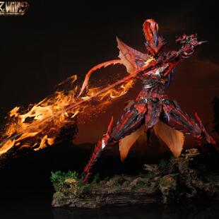 【九月JJ】代购Sword&Wing 工作室 雄火龙/苍火龙 手办雕像