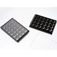Cellvis  P24-0-N 24玻底培养板-0号玻片