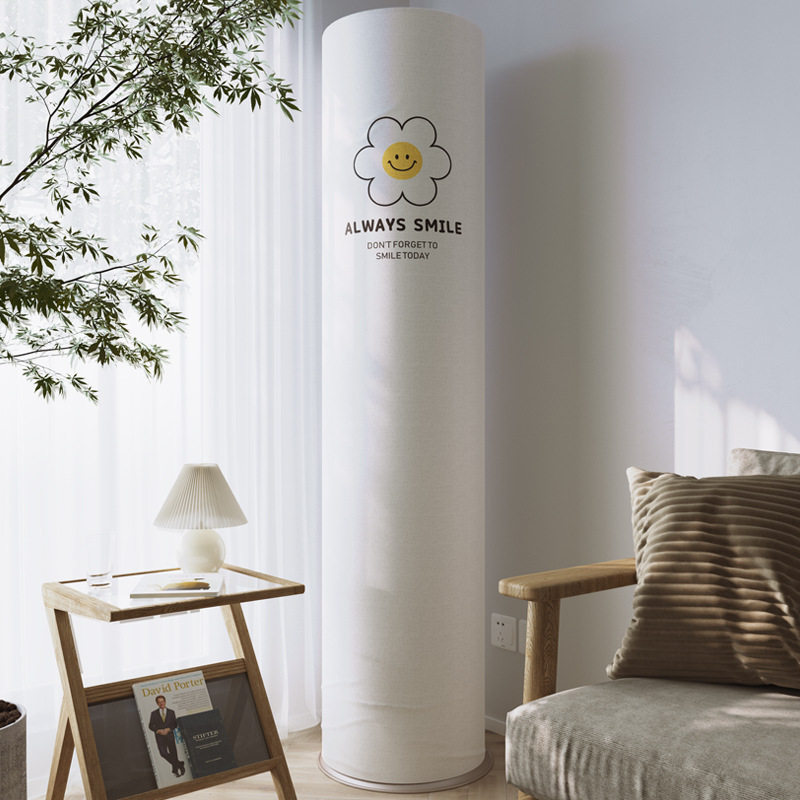 清新立式空调防尘罩圆柱形柜机圆形开机不取格力海尔客厅空调罩套