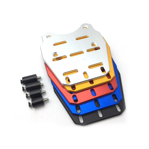 适用14-25款本田PCX160铝合金CNC尾箱架 PCX150/125尾箱架 后货架