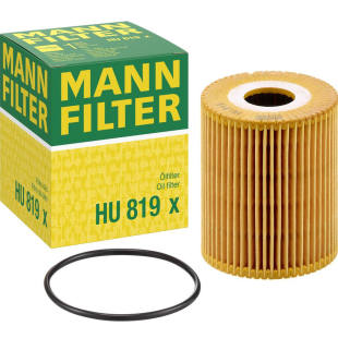 汽车机油格 适配沃尔沃XC90 S80 Classic XC9 曼牌机滤HU819X