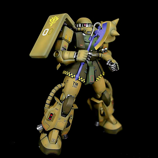 alexshop加工 代工 万代 MG 1/100 MS-06R-1 防卫 扎古 川口制造