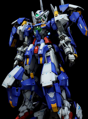 万代 PG 1/60能天使加雪崩套装阴影喷涂 高达模型 加工代工