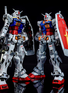 alexshop加工 代工万代PG U 1/60 RX-78-2Gundam元祖高达 敢达2.0