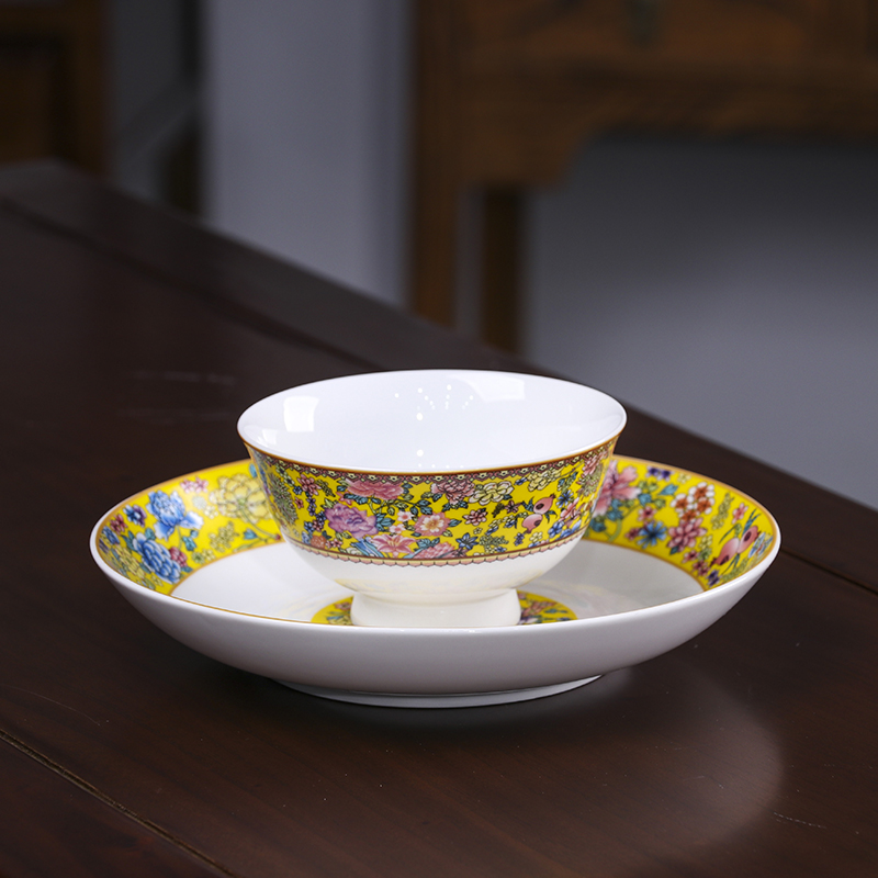 景德镇陶瓷器珐琅彩餐具