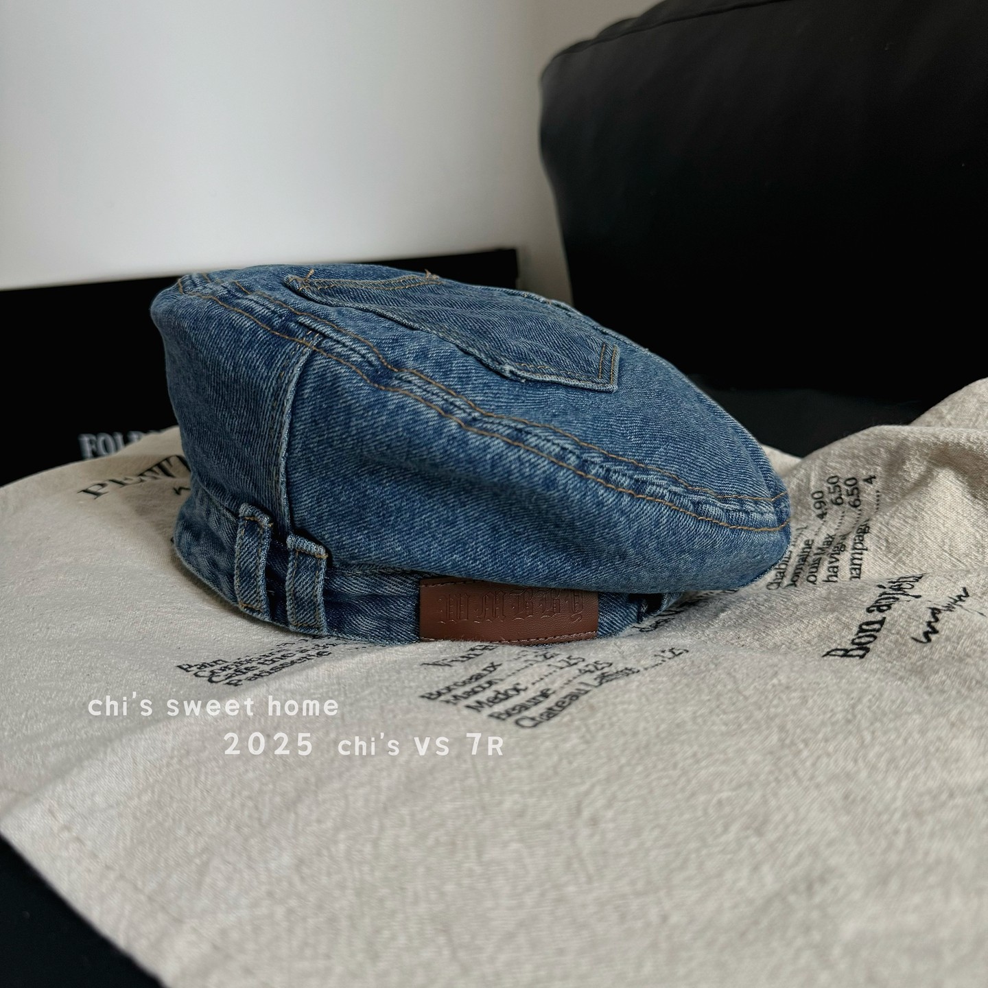 复古牛仔小众设计贝雷帽女潮牌经典个性水洗做旧画家帽百搭蓓蕾帽