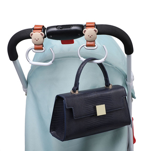 婴儿车挂钩行李箱通用宝宝手推车挂包挂扣童车伞车收纳袋金属挂钩