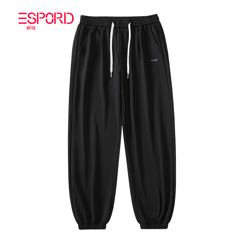 裤子男春秋日系潮流束脚卫裤