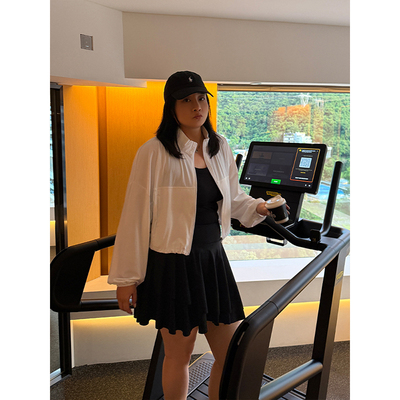 铅笔小鑫大码女装 高腰弹力 运动搭子 大码瑜伽显瘦半身裙