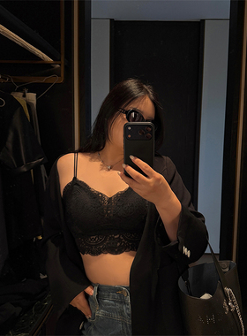铅笔小鑫大码女装性感蕾丝美背内衣女士裹胸抹胸打底大码吊带
