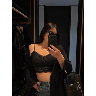 吊带 性感蕾丝美背内衣女士裹胸抹胸打底大码 铅笔小鑫大码 女装