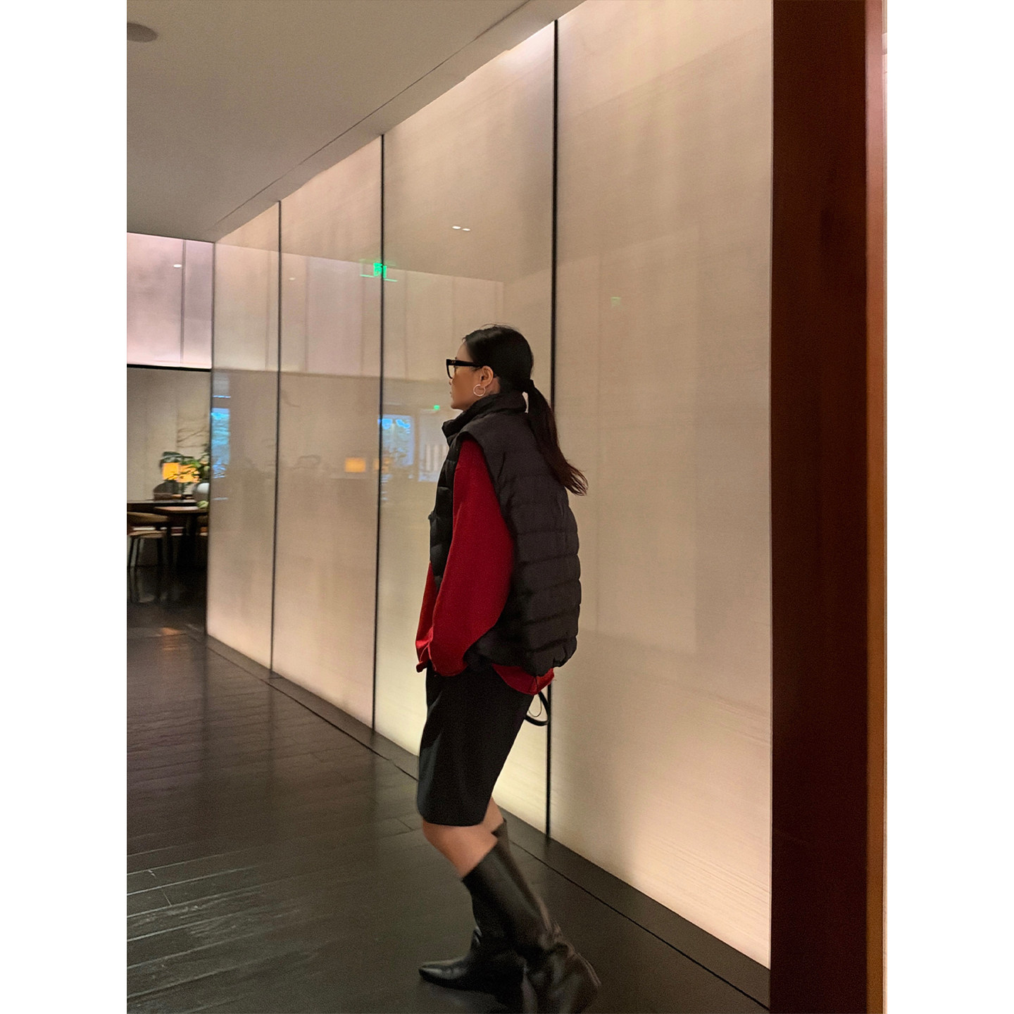 铅笔小鑫大码女装御寒保暖简约休闲立领羽绒马甲外套