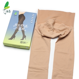 永春360度无痕裆天鹅绒连裤 春秋不加绒肉色不卡裆光腿厚丝袜女 袜
