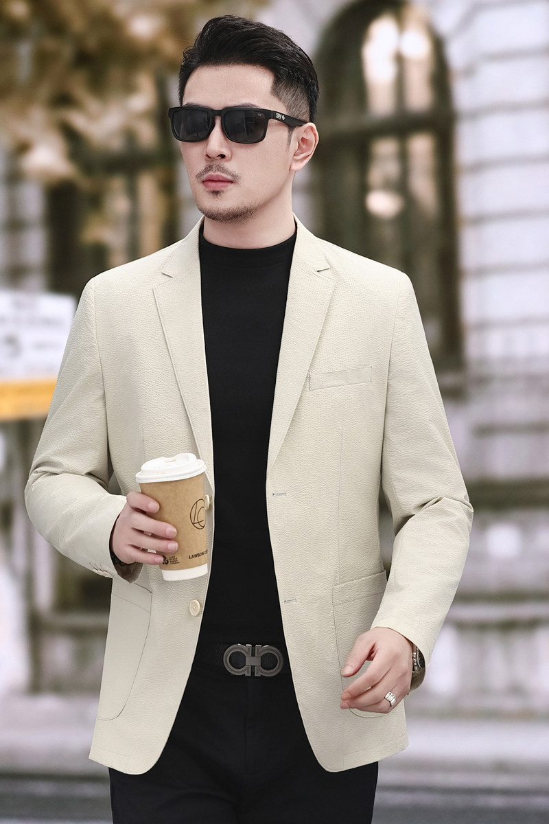2026春装新款西服外套轻薄款西装男士便服2611P165,男装西服套装,电商D225