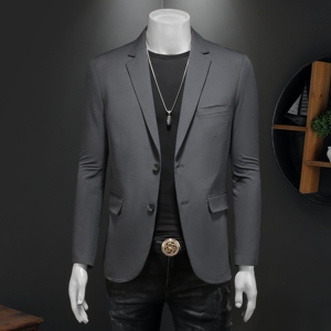 2026新款男士修身休闲西装外套西服单西D225-2310P165，男装西服套装，电商D225