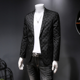 2021男士植绒便西秋季修身上衣西服小西装外套763P175控价328，男装西服，电商D225