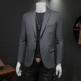 2026新款男士修身休闲西装外套西服单西D225-2310P165，男装西服套装，电商D225