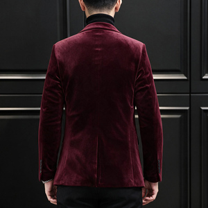 新款男装金丝绒小西装男士商务休闲西服XZ6801P175图片 新款男装金丝绒小西装男士商务休闲西服XZ6801P175图片