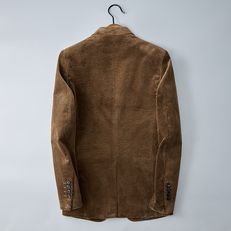 【长期有货】灯芯绒西装男纯棉加厚西服外套789P180,男装西服,电商D225