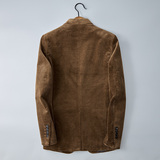 【长期有货】灯芯绒西装男纯棉加厚西服外套789P180，男装西服，电商D225