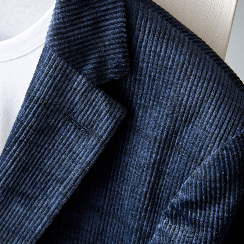 2021男士灯芯绒小西装男士休闲秋季上衣西服2131P175控价328,男装西服,电商D225