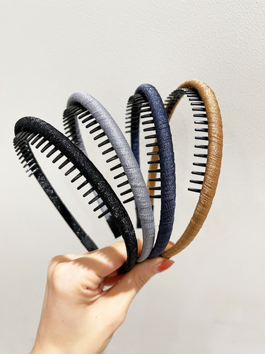 细款带齿洗脸防滑头箍外出压发