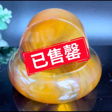 【李氏珠宝】馆藏级蜜蜡手镯61圈28.5宽15mm厚 一套150.6克