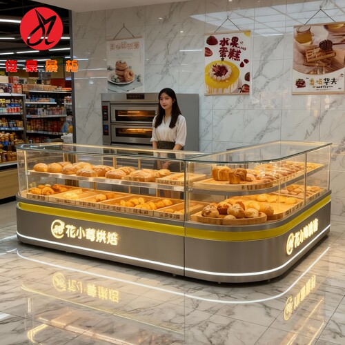 2024新款门店柜宫廷糕点柜江南糕点柜桃酥大王柜鲍师傅柜台