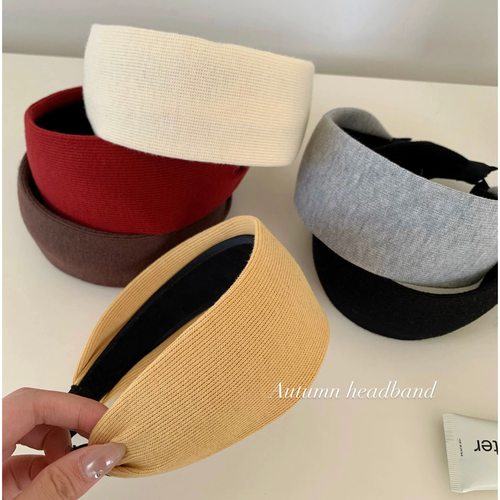 美式复古宽边发箍女新款