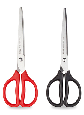 晨光文具剪刀ASS91467办公剪刀180mm加长剪片不锈钢手工剪刀正品