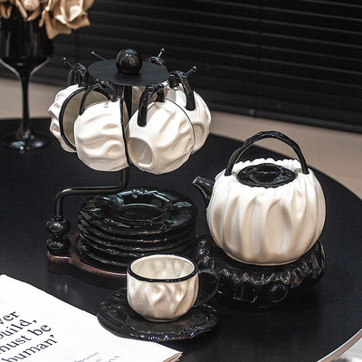 杯架咖啡杯收纳架马克杯子水杯杯碟置物架挂架茶杯架悬挂架展示架