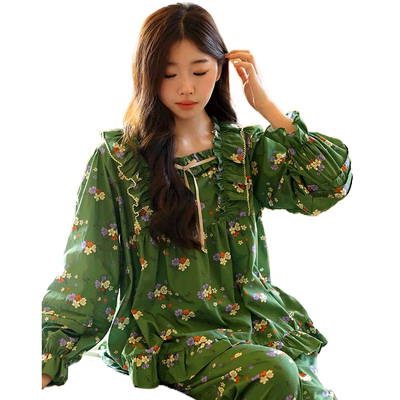 bananagirl春秋长袖甜美睡衣