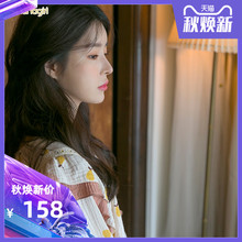 Bananagirl睡衣女春秋情侣睡衣长袖 纯棉清纯女士家居服全棉男套装