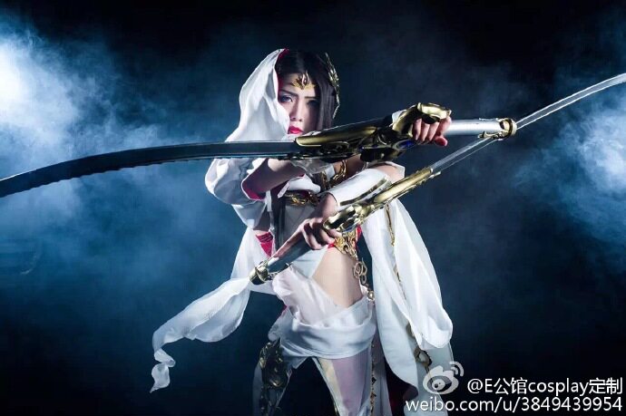 【E公馆】剑侠情缘叁/朔雪套/朔雪明教成女/朔雪喵姐COS服