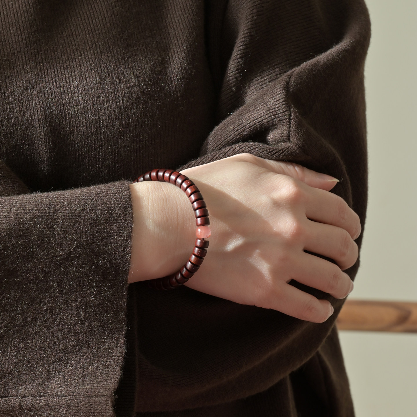 异木石行印度小叶紫檀桶珠手串高油老料高密直切单圈手链文玩男女,饰品/流行首饰/时尚饰品新,紫檀,淘宝优惠券,粉丝福利购,淘宝优惠卷